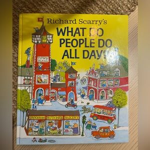 Richard Scarry's What Do People Do All Day? Book
